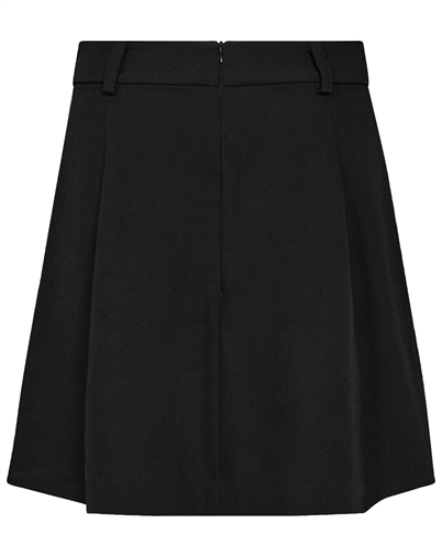 Co'Couture - LunaCC Pocket Pleat Mini Nederdel - Black